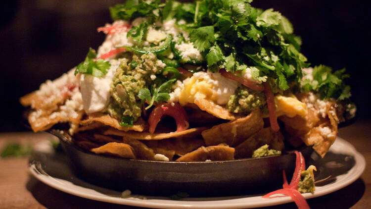 Chilaquiles at Au Cheval