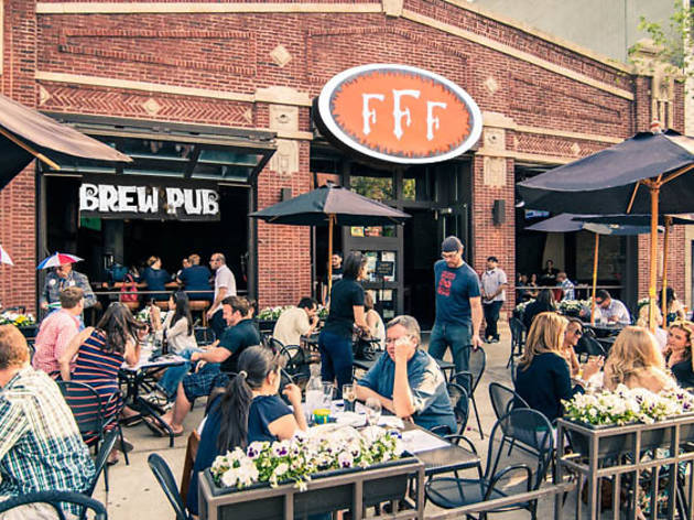 Three Floyds' taproom in Fulton Market District Three Floyds' taproom in Fulton Market District