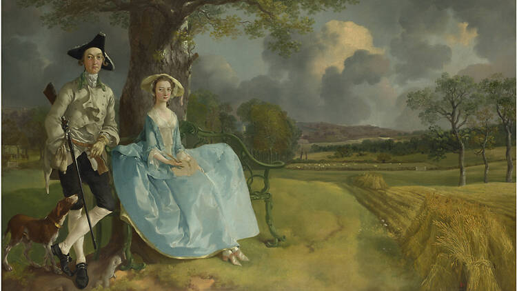 'Mr and Mrs Andrews' - Thomas Gainsborough