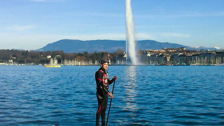 Learn to paddleboard