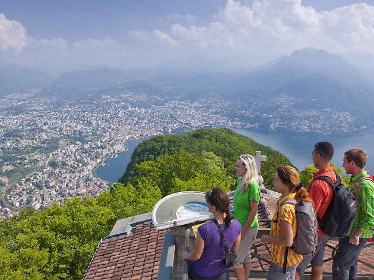 Take the funicular up Monte San Salvatore