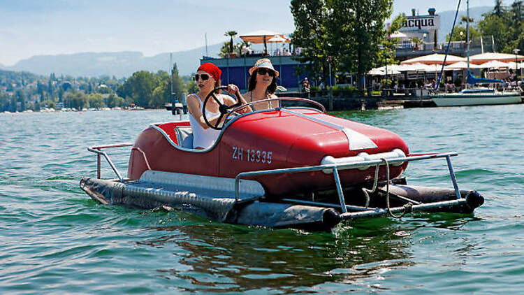 Hire a pedalo