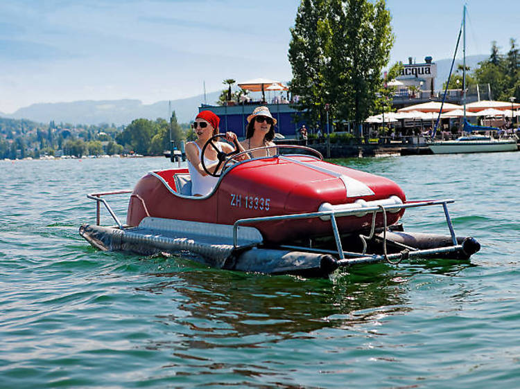 Hire a pedalo