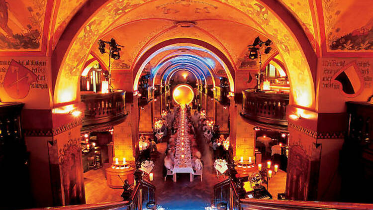 Dine in baroque splendour at Kornhauskeller