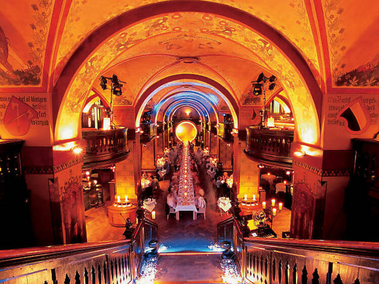 Dine in baroque splendour at Kornhauskeller