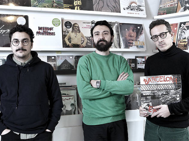 Nueva Vulcano Albert Guàrdia, Wences Aparicio, Artur Estrada