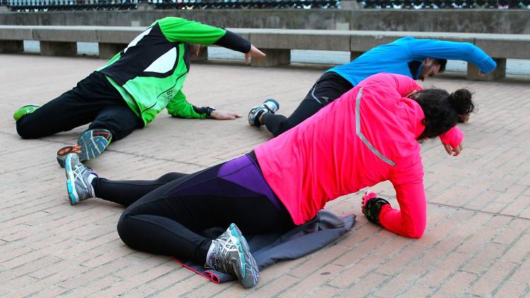 Gimnasio al aire libre en Barcelona