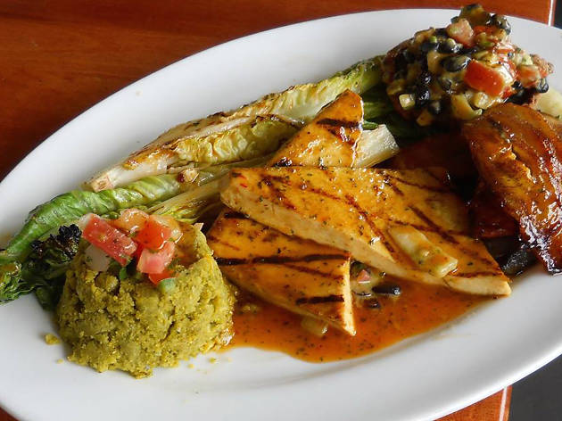 Hugo's Restaurant Vegetarian food at Hugo's Restaurant