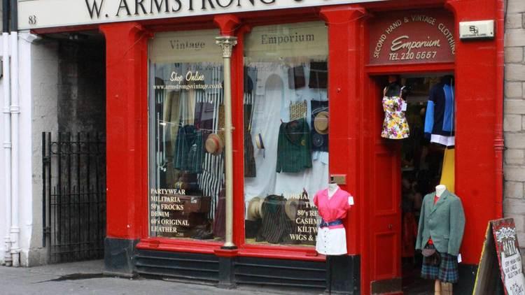 Armstrong’s vintage clothes emporium
