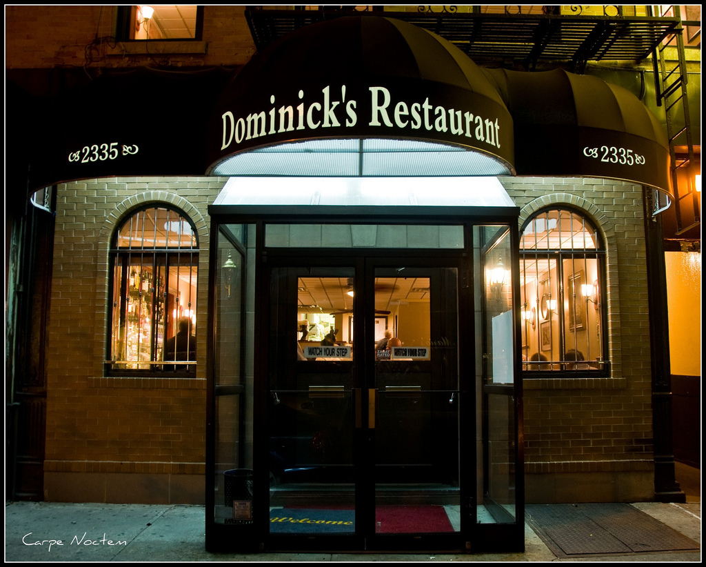 Dominick’s Restaurants in The Bronx, New York