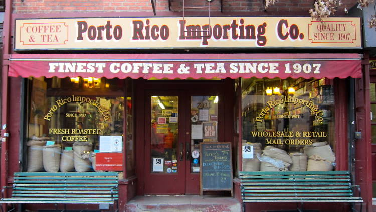 Exterior of Porto Rico Importing Co.