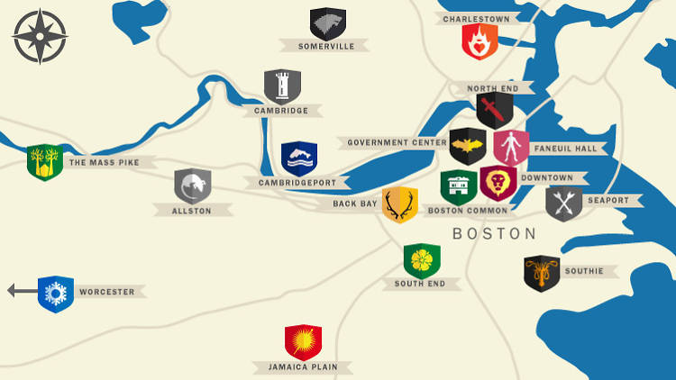 What if Boston were Game of Thrones? 