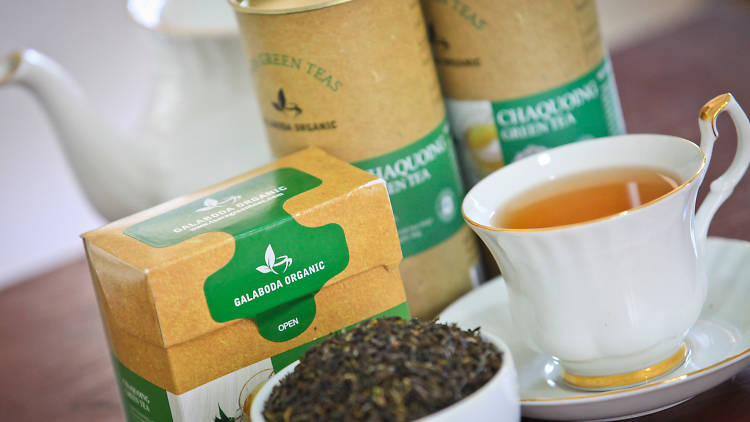 An exclusive tea boutique