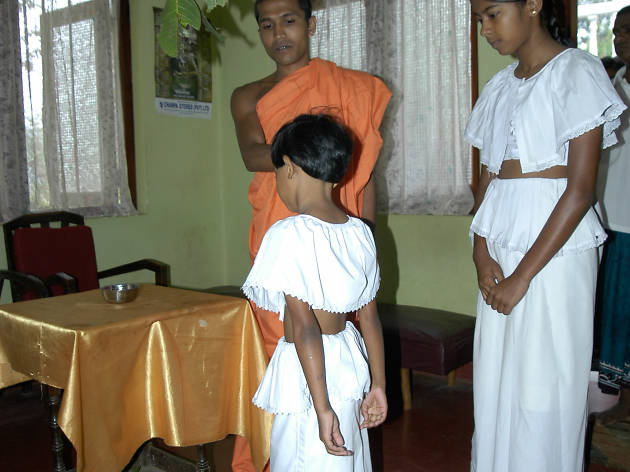 Anointing oil Anointing oil is a new year ritual in Sri Lanka
