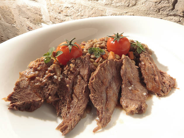 Sample gourmet Croatian food Sample gourmet Croatian food