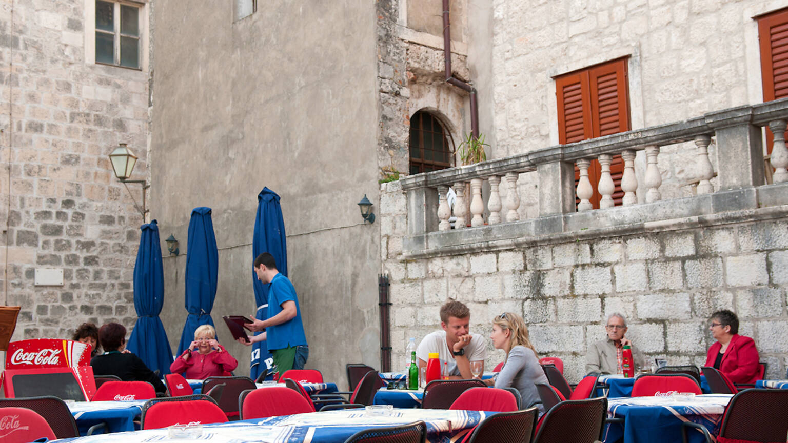 San Marco Steak & Pizza Restaurants in Korcula Town, Croatia