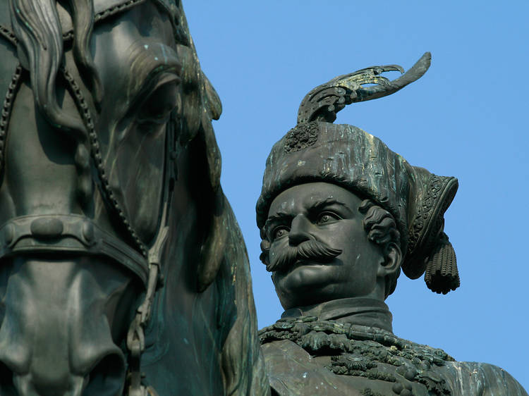 Ban Josip Jelačić square, central Zagreb