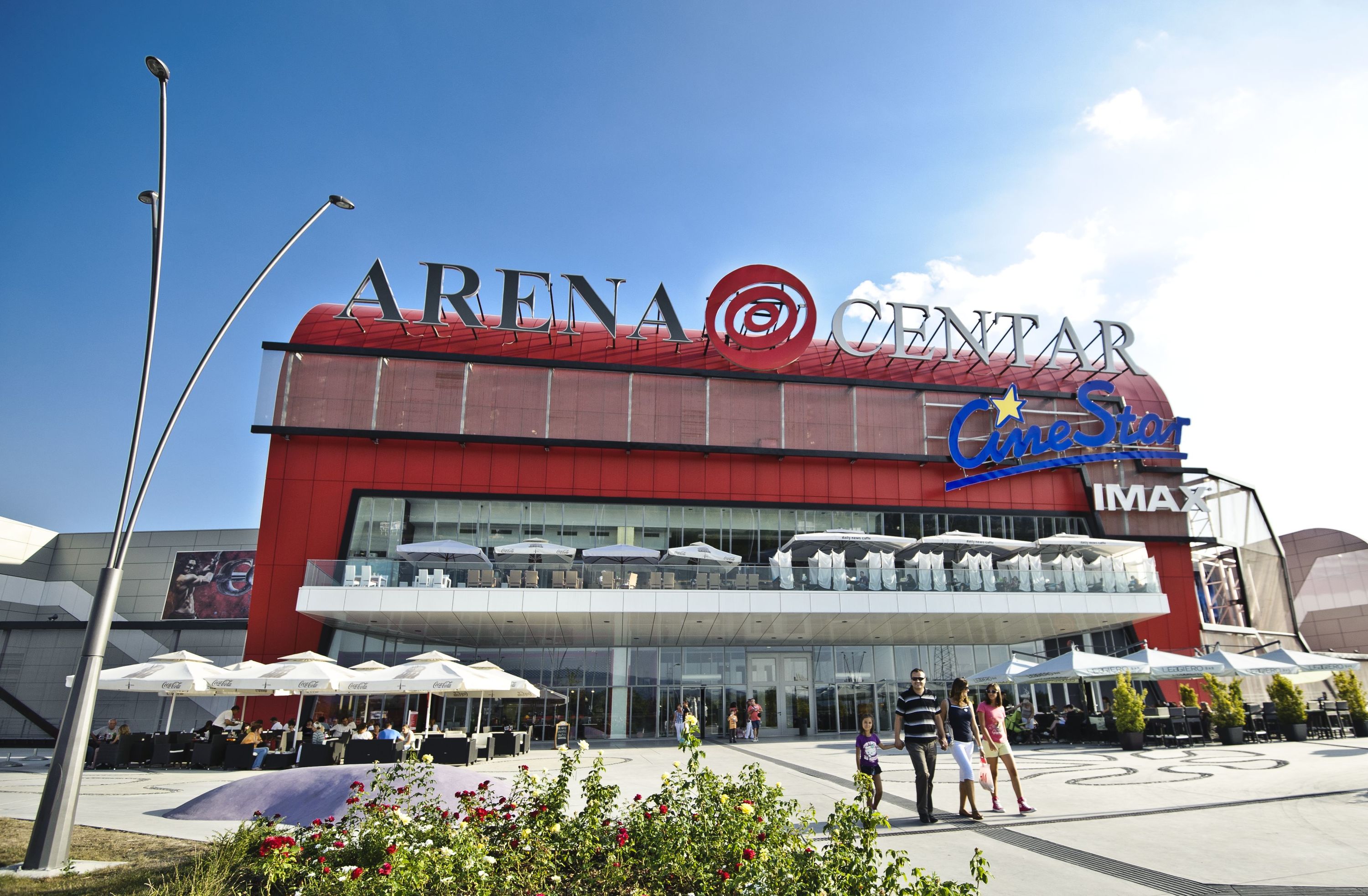 Arena Centar Zagreb The Biggest And One Of The Busiest Shopping