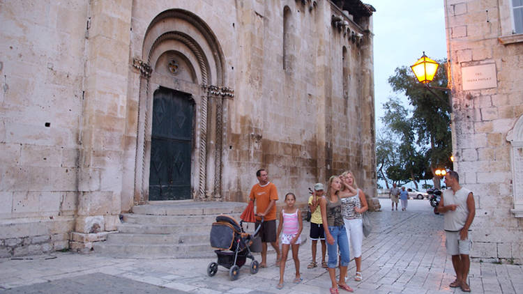 The historic city of Trogir