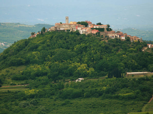 Motovun overview Motovun overview