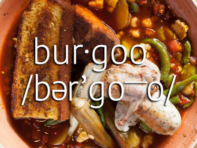 Find regional foods like burgoo and boiled peanuts in Chicago.