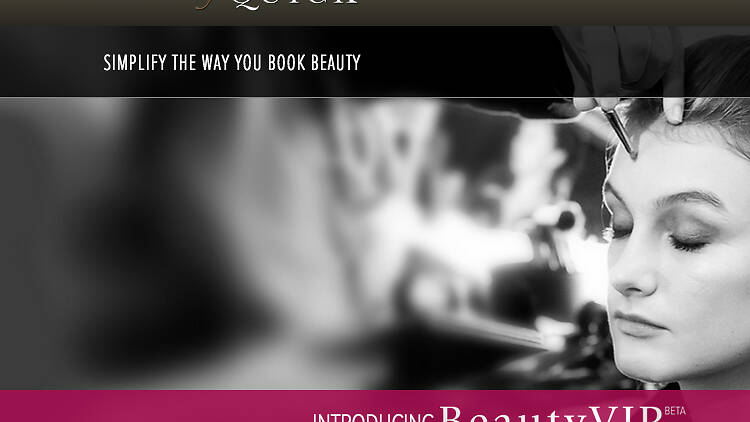 Use PrettyQuick to book salon services