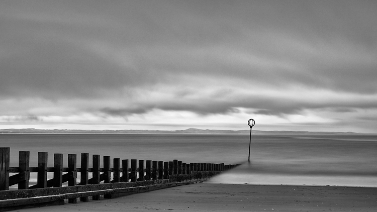 Edinburgh in black and white