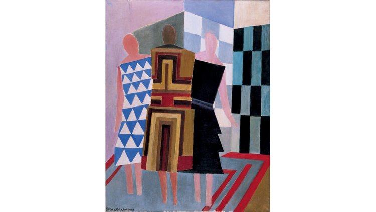 Sonia Delaunay: 'Simultaneous Dresses: Three Women, Forms, Colours', 1925. © Museo Thyssen-Bornemisza, Madrid