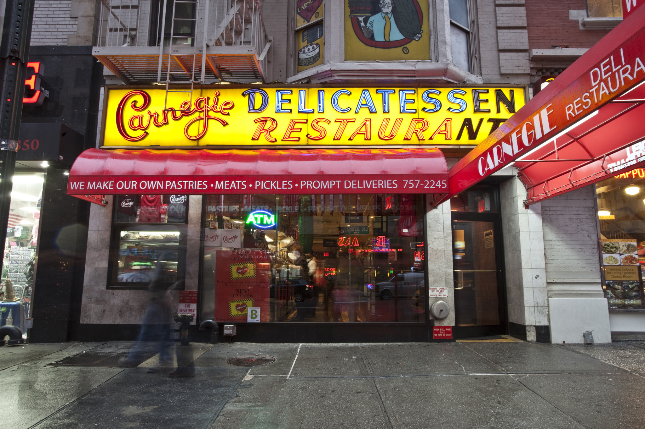 Carnegie Deli Restaurants In Midtown West New York