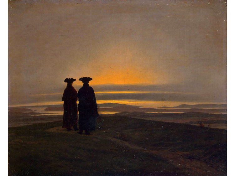 Caspar David Friedrich : Couchers de soleil (frères), c. 1830-1835