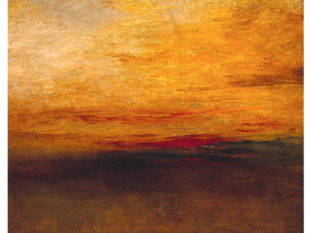 William Turner : Sunset, c. 1830-1835 William Turner : Sunset, c. 1830-1835
