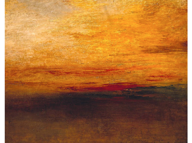 William Turner : Sunset, c. 1830-1835