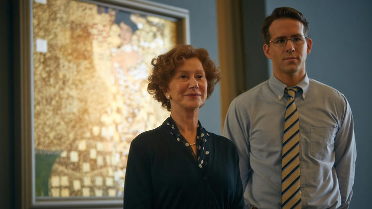 Helen Mirren And Ryan Reynolds In Woman In Gold