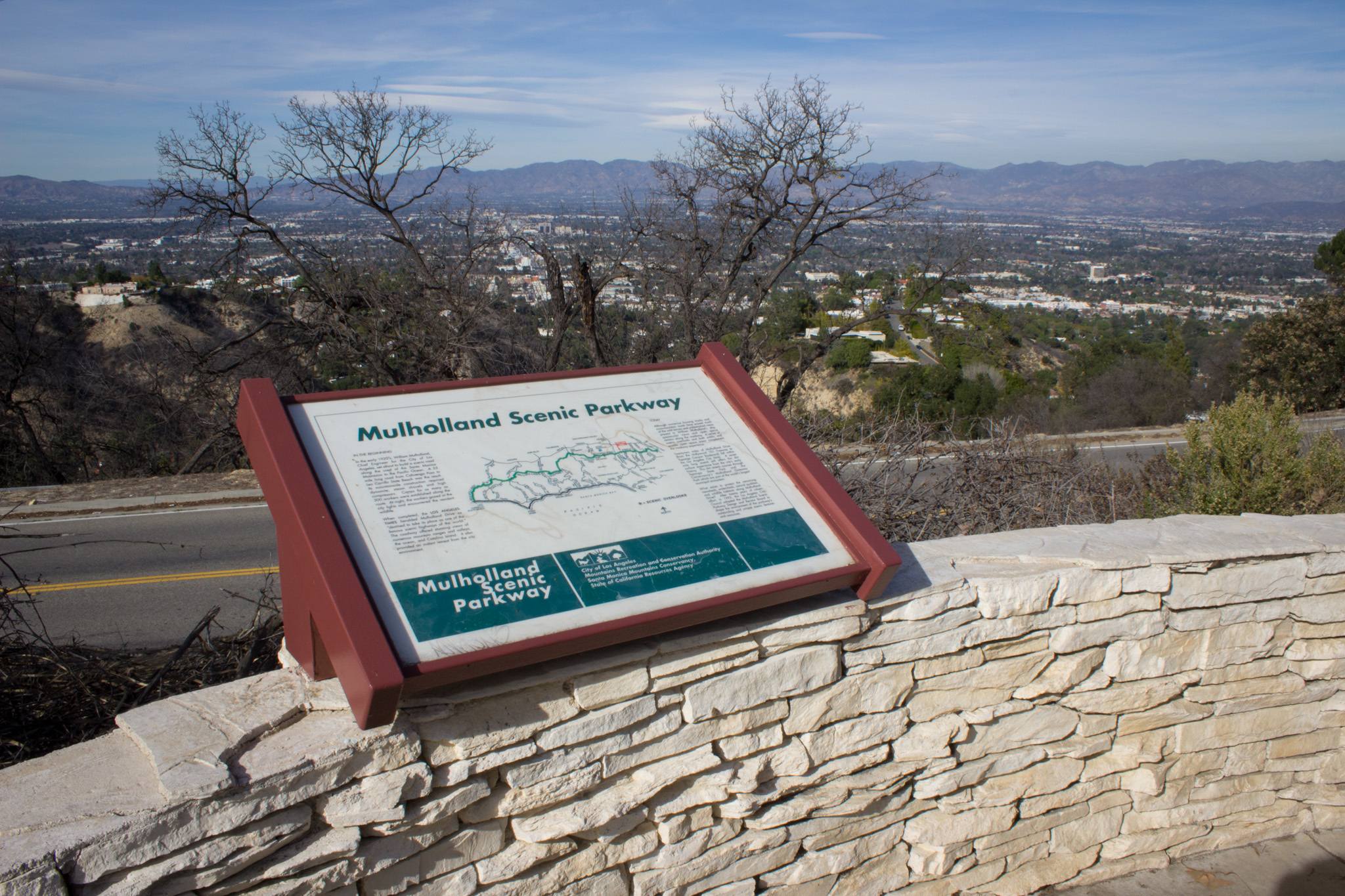 mulholland drive view