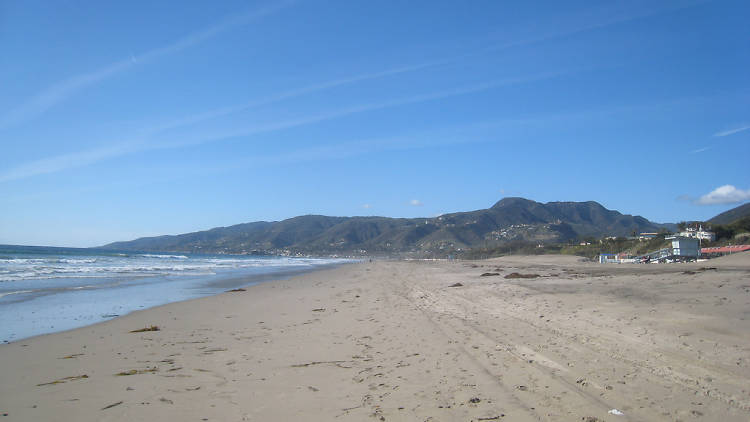 Zuma Beach in Malibu