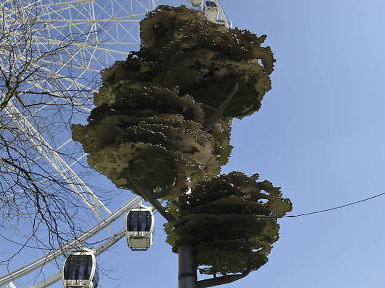 The Tree of Remembrance at Piccadilly Gardens