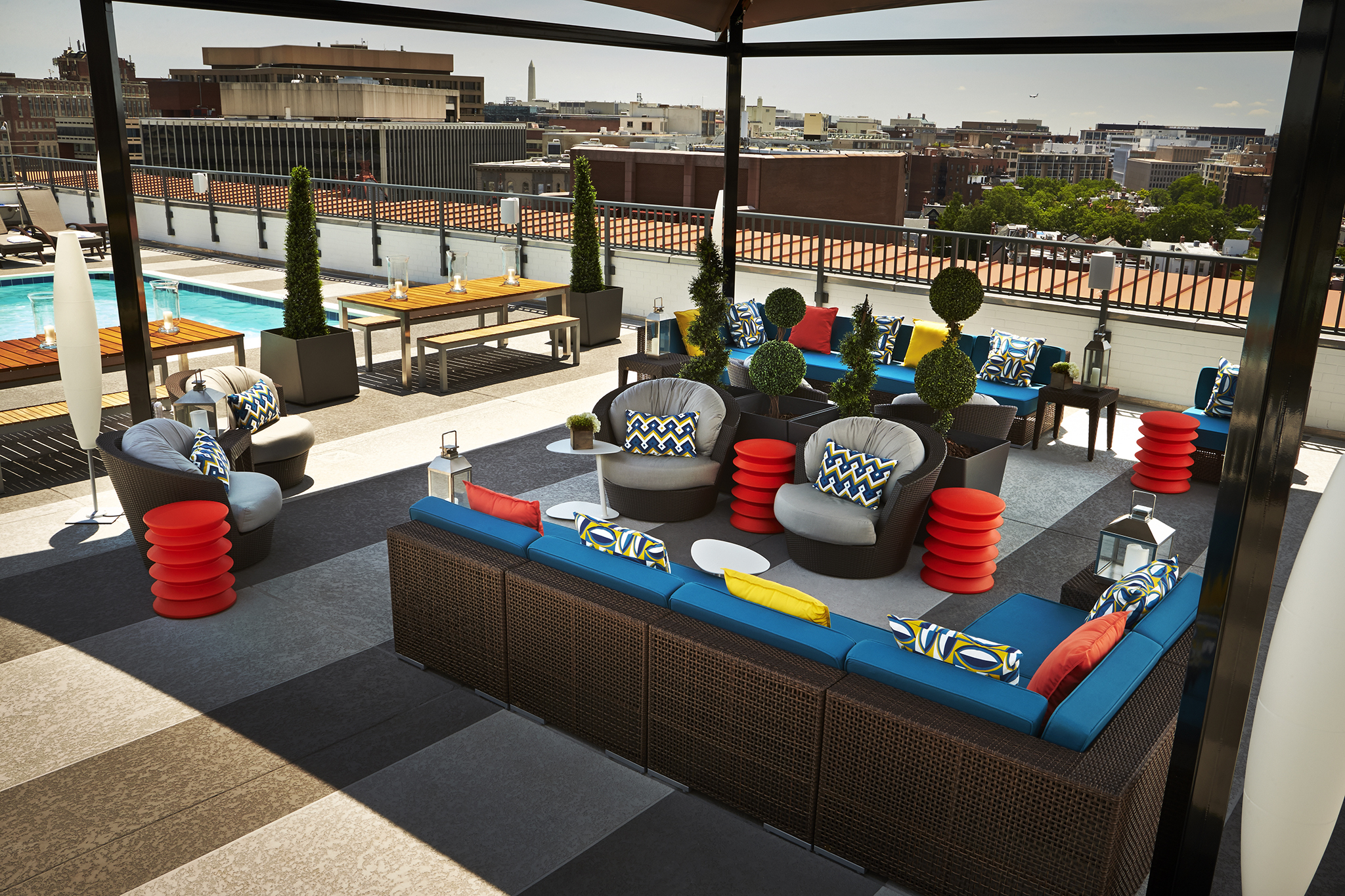 The Rooftop at Embassy Row Hotel Bars in Dupont Circle