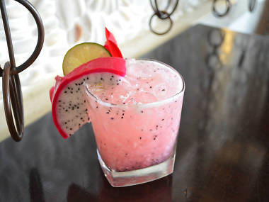 Muddled Fruit Margarita at Palmilla Cocina Y Tequila Muddled Fruit Margarita at Palmilla Cocina Y Tequila