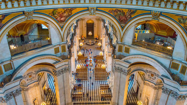 Carelessly whisper at St Paul's Cathedral