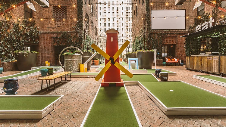 Rooftop Mini Golf