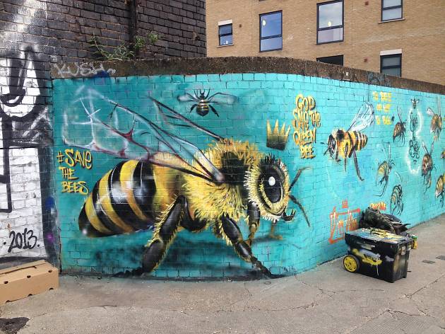 Nature Late Louis Masai save the bees street art