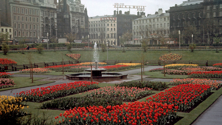 Piccadilly Gardens, 1960s