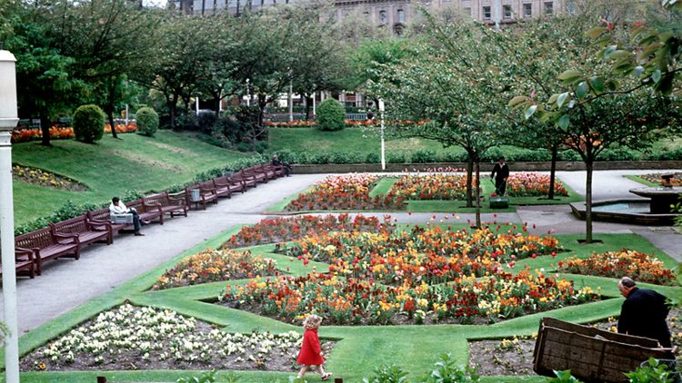 Piccadilly Gardens, 1983