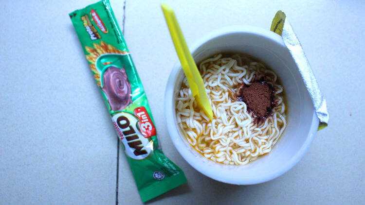 Curry Maggi Milo 