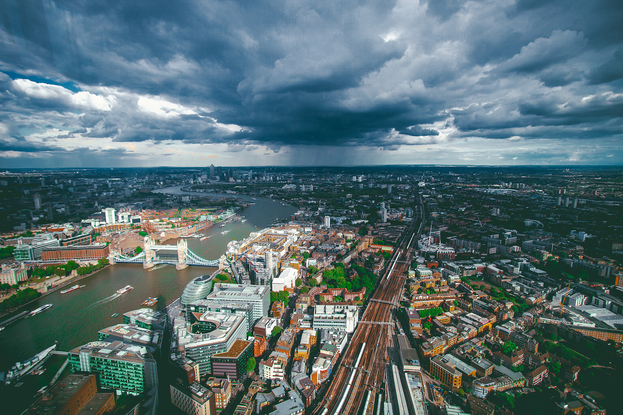 London In The Rain