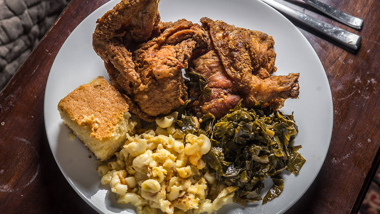 Mitchell's Soul Food fried chicken