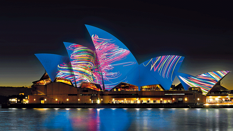 Vivid Sydney - Sydney Opera House