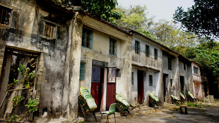 For an abandoned Hakka village: Yim Tin Tsai