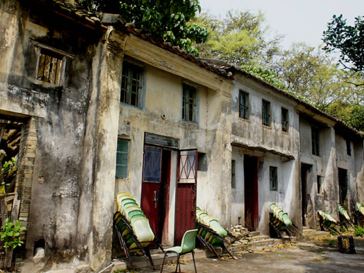 For an abandoned Hakka village: Yim Tin Tsai