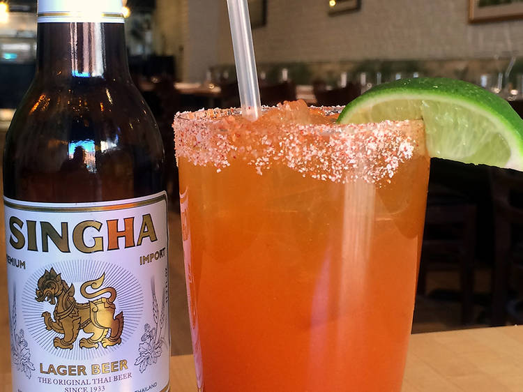 Rama michelada at Kin Shop